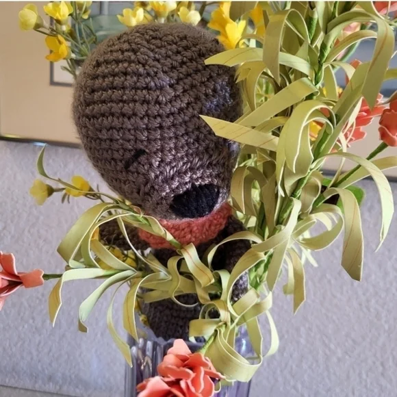 Soul T. Seal Crochet Plushie 13 Inches, Christmas Stocking Ready - Picture 2 of 6